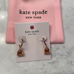 Kate Spade Rose Gold Toned Earrings